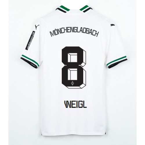 Maillot de foot Borussia Monchengladbach Julian Weigl #8 Domicile 2023-24 Manches Courte